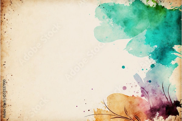 Obraz Paper texture design - Generated by Generative AI