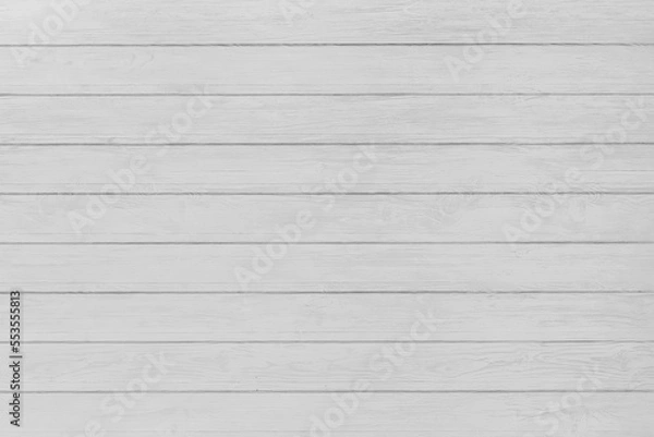 Obraz Light white gray coating imitating the wooden fence wall texture plank background