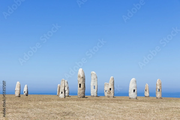 Obraz Menhires, A Coruna, Spain