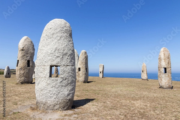 Obraz Menhires, A Coruna, Spain