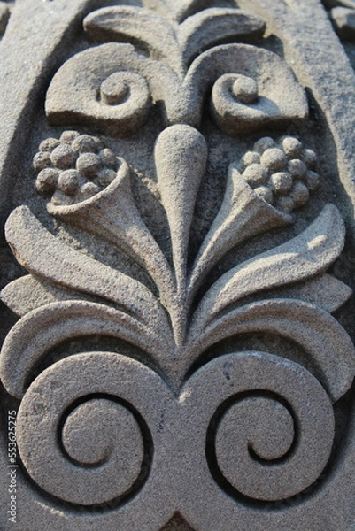 Fototapeta stone carving