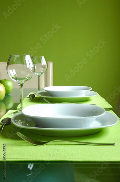 Obraz Prepared dining table