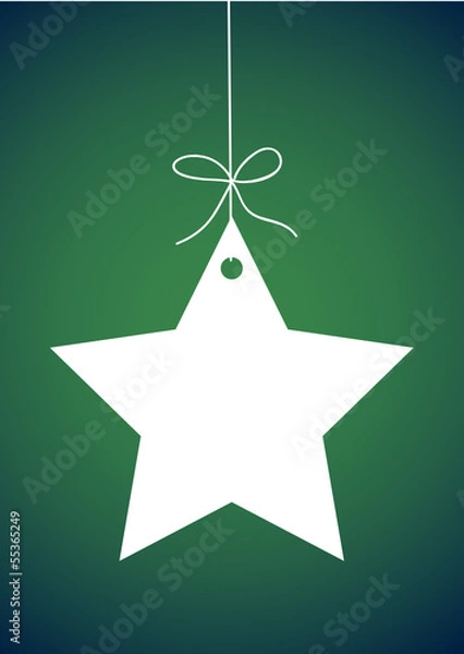 Fototapeta Weihnachtskarte