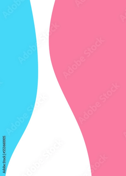 Fototapeta Colorful Abstract Shape Side Background 