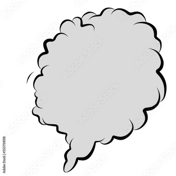 Fototapeta Smoke effect car, smoke line, cloud vector