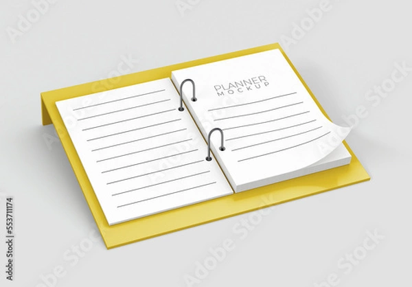 Obraz Desktop Calendar Mockup