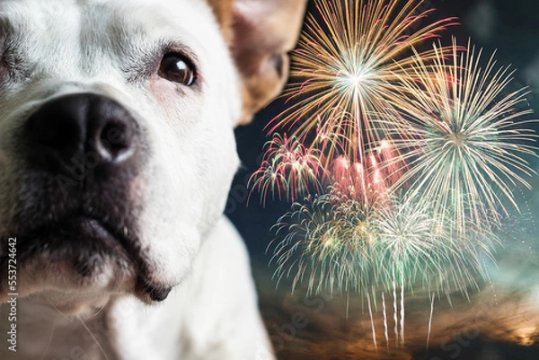 Obraz Please don't throw firecrackers I'm afraid