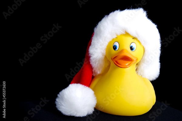 Obraz Santa Rubber Duck