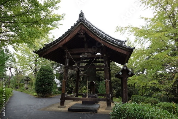 Obraz 不動寺　鐘楼(旧興福寺)　埼玉県　所沢市