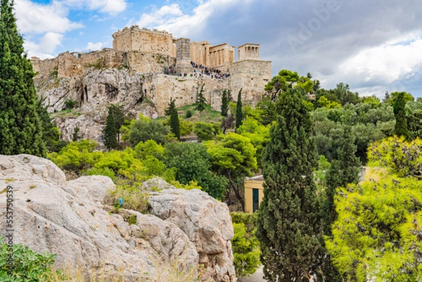 Obraz Greece, Athens, Acropolis, Partenon