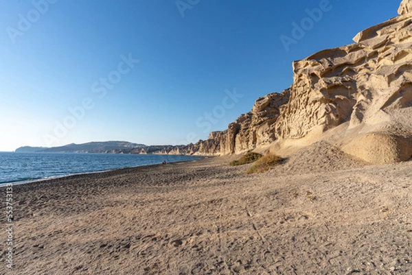 Obraz Greece, Santorini, Paralia Vlichada