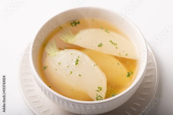 Fototapeta カブのコンソメスープ