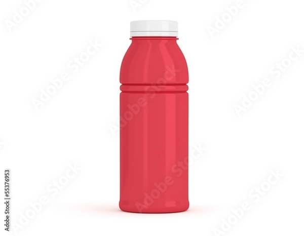 Obraz Flasche mittel rot