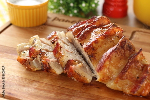 Fototapeta Picanha Suína com Bacon