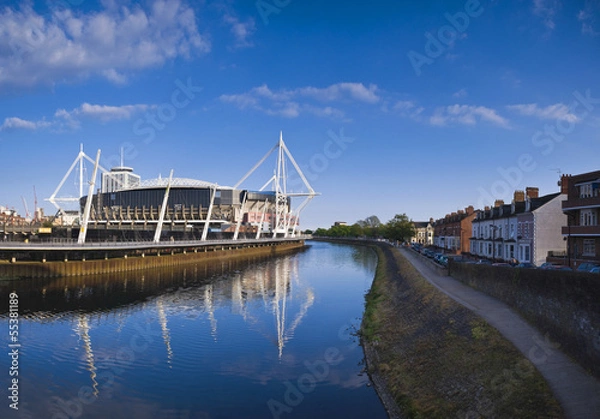 Obraz Cardiff cityscape