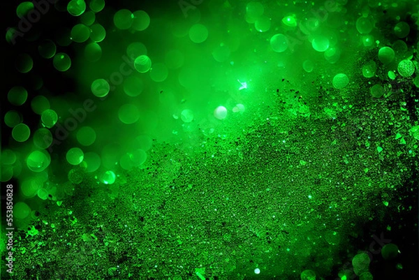 Fototapeta Abstract background with bokeh lights