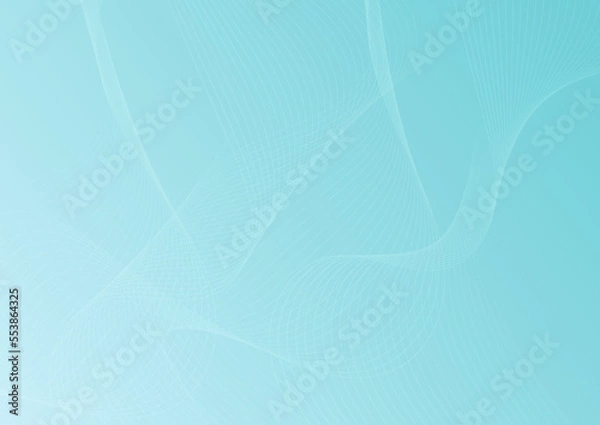 Obraz simple soft blue gradient abstract background