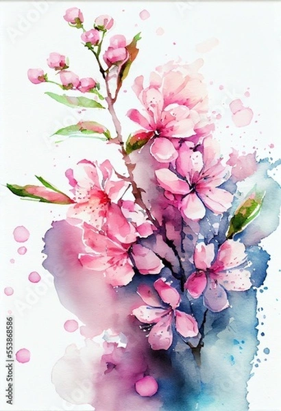 Obraz Sakura tree, cherry blossom