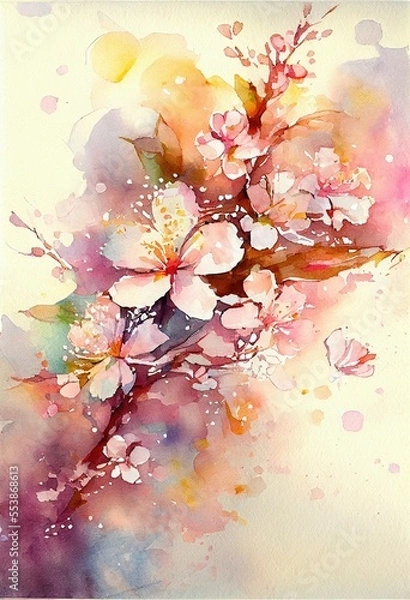 Obraz Sakura tree, cherry blossom