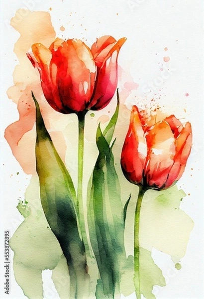 Obraz beautiful tulip flower
