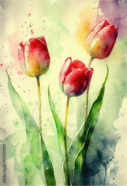 Obraz beautiful tulip flower