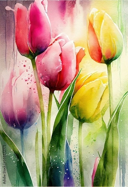 Obraz beautiful tulip flower