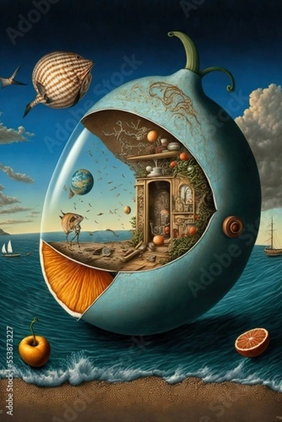 Obraz Abstract Surrealism  generative ai