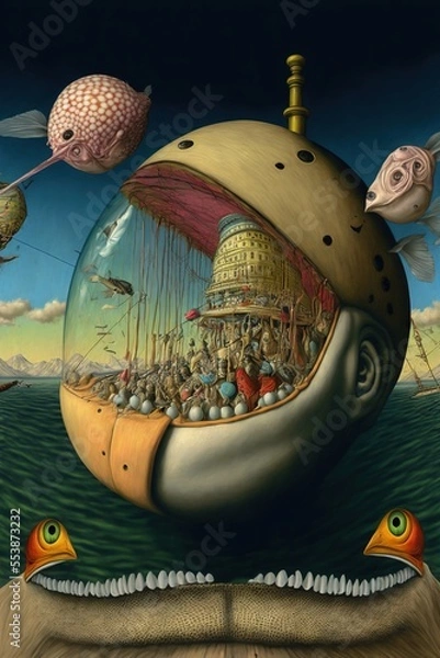 Obraz Abstract Surrealism  generative ai