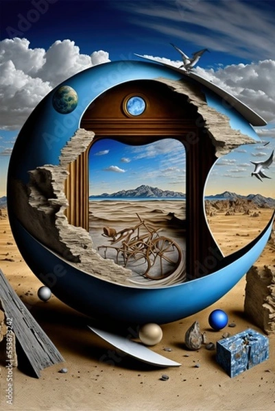 Obraz Abstract Surrealism  generative ai