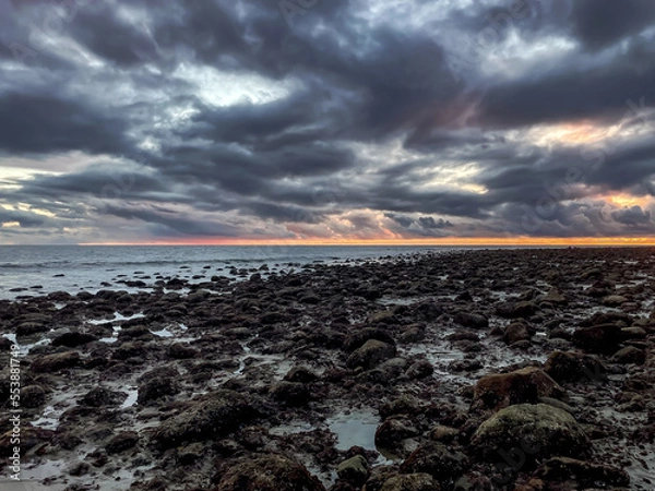 Obraz sunset over the sea