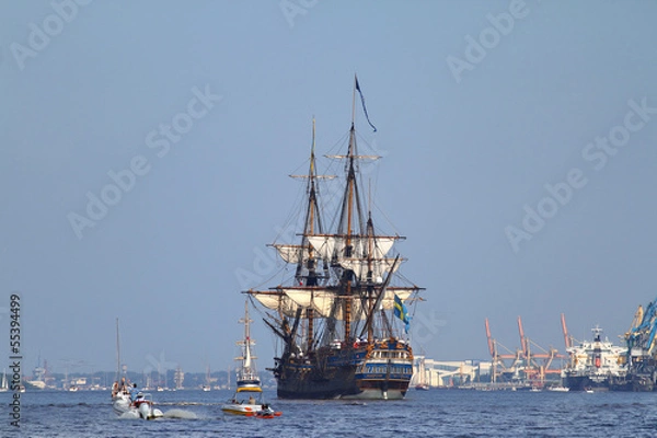 Fototapeta Sailing ship