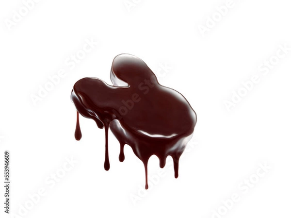 Obraz Rabbit's chocolate has started melting