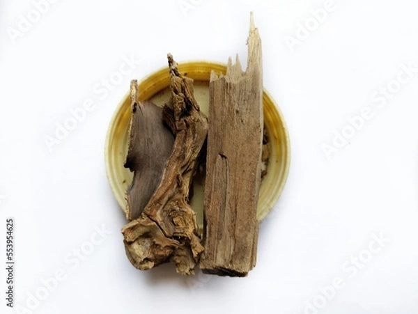 Fototapeta Bark of Agnimantha (Premna serratifolia), ayurvedic medicinal plant.