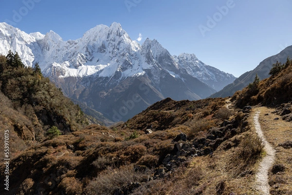 Obraz Nepal Manaslu Circuit Himalaya