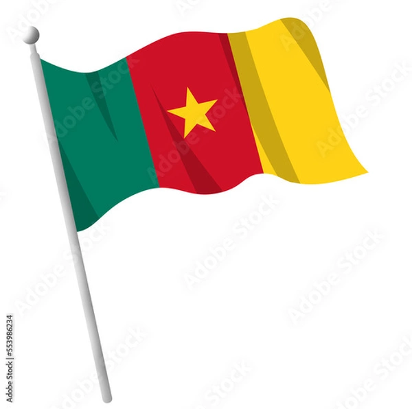 Obraz flag of  Cameroon