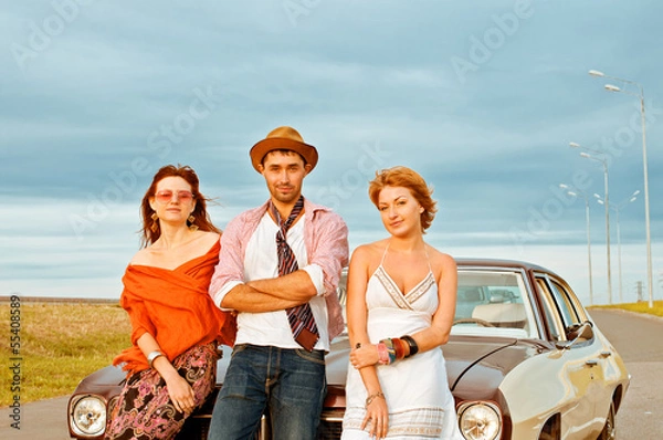 Fototapeta Friends pose