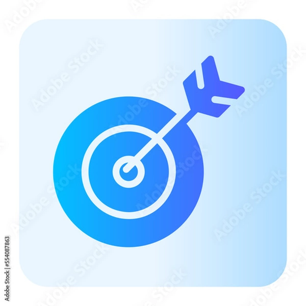 Obraz mission gradient icon