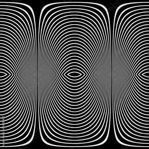 Fototapeta abstract black and white background with lines