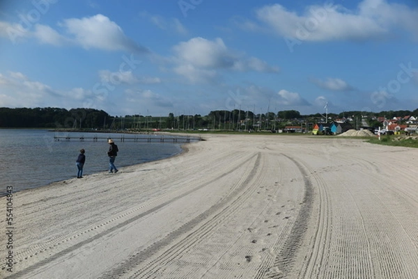 Fototapeta Hejlsminde Strand, Dänemark