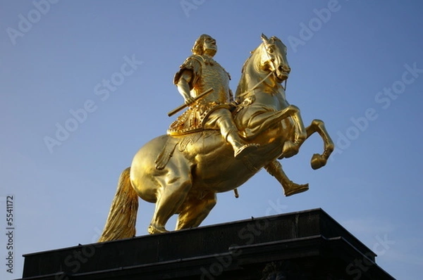 Obraz goldener reiter