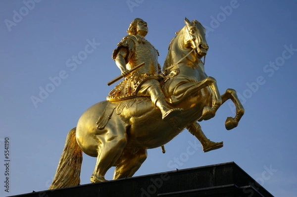 Obraz goldener reiter