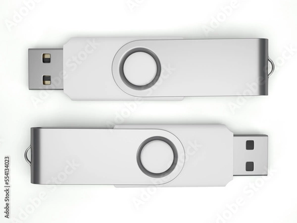Fototapeta Blank pen drive