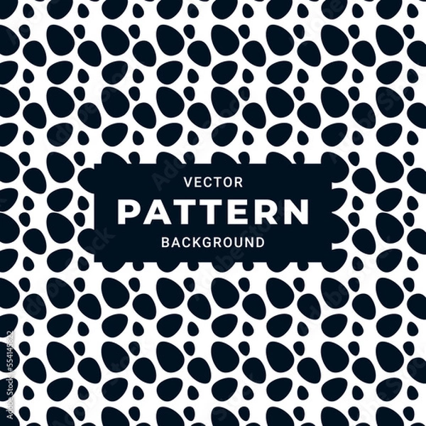 Fototapeta easter eggs pattern background vector illustration