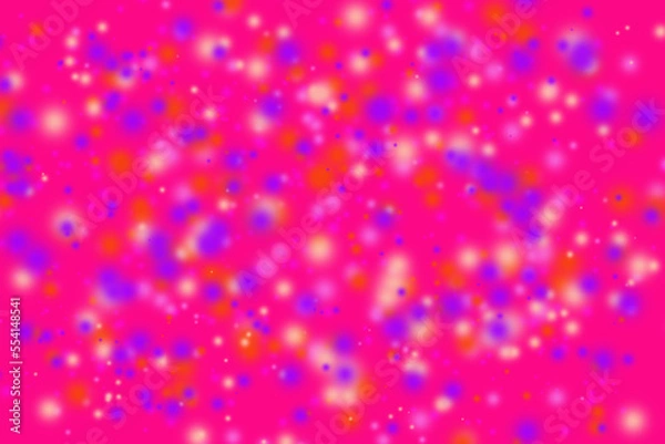 Fototapeta Abstract colorful background with soft sparkles