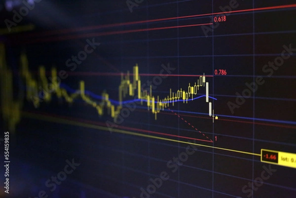 Fototapeta Forex Trading Screen
