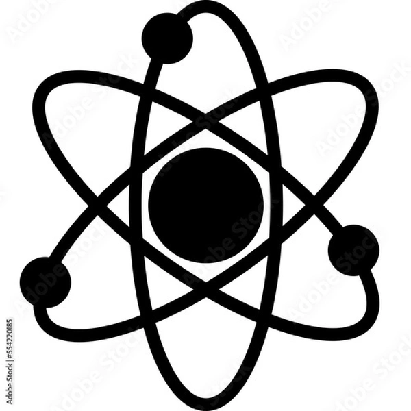 Obraz atom icon