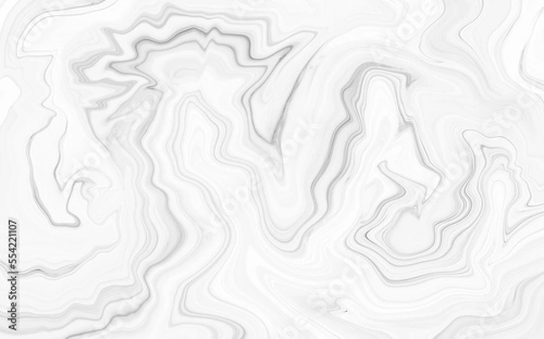 Fototapeta Marble wall white silver pattern gray ink graphic background abstract light elegant black for do floor plan ceramic counter texture stone tile grey background natural for interior decoration.
