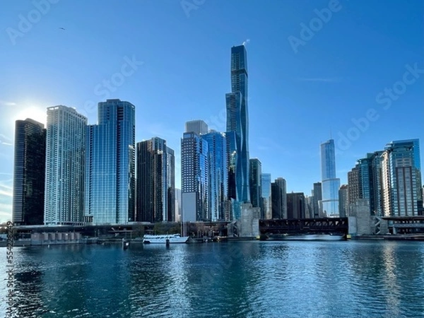 Fototapeta Chicago Skyline
