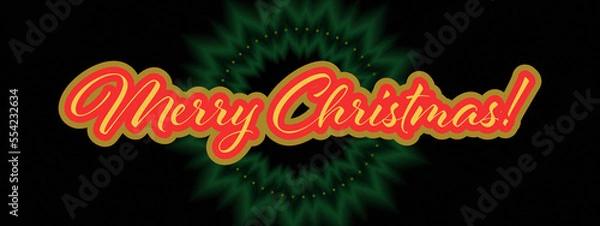 Fototapeta Abstract Christmas card design background image.