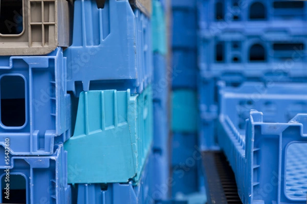 Obraz Blue Service Racks